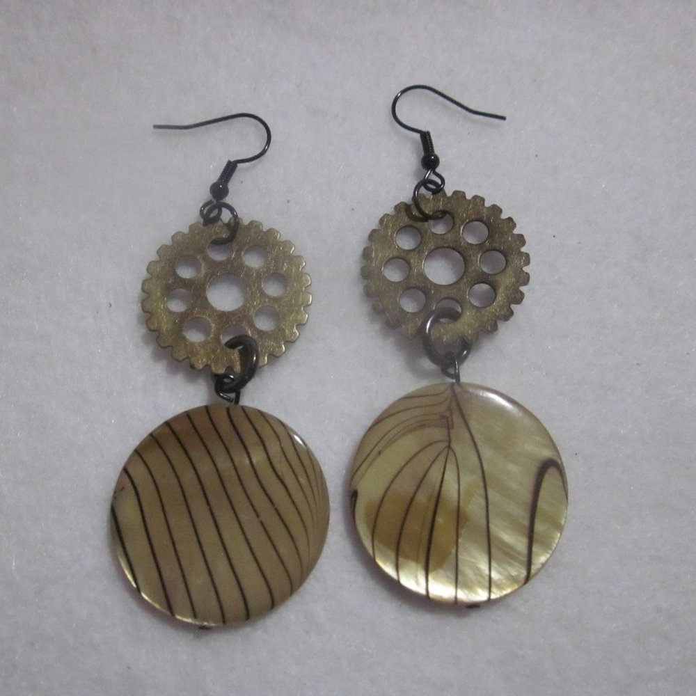 Gear Earrings